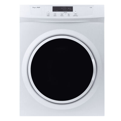 Pinnacle Appliances 3.5 ct.ft Front Load Dryer, White