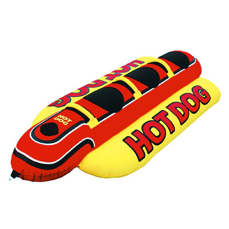 Airhead Hot Dog 3-Person Towable Tube image number 1