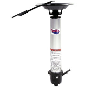 Swivl-Eze Wedge 2" Adjustable Power Pedestal with Seat Mount, 13"-19"