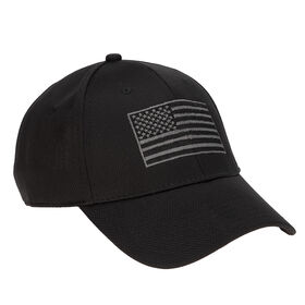 USA Flag Black Structured Mesh Snapback &ndash; OSFA