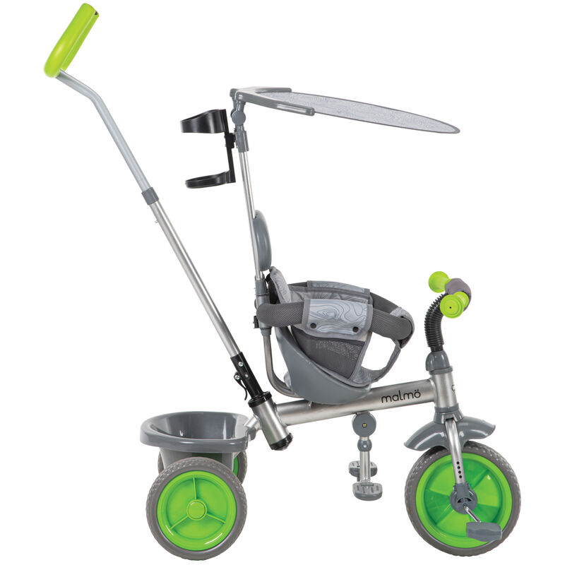 Huffy Malmo 4-in-1 Canopy Tricycle with Push Handle image number 6