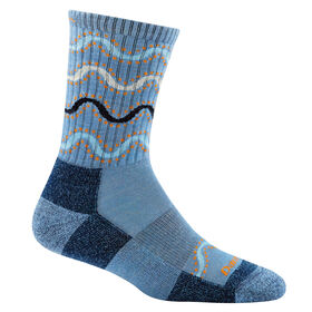 Darn Tough Women's Wandering Stripe Micro-Crew Sock