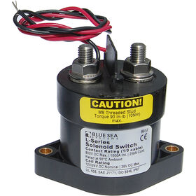 Blue Sea Solenoid Switch, L-Series, 12-24V