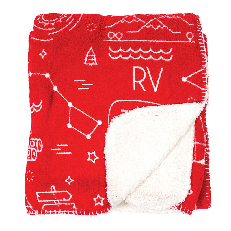 Camp Life Throws, 50&rdquo; x 60&rdquo;, Berry image number 2