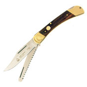 Puma SGB Warden Jacaranda Wood Folding Knife w/ Saw