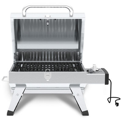 GrillPro Stainless Steel Tabletop Electric Grill