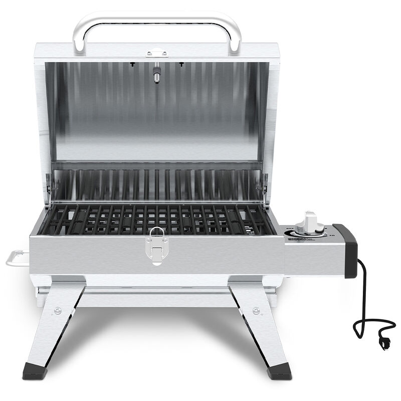 GrillPro Stainless Steel Tabletop Electric Grill image number 2