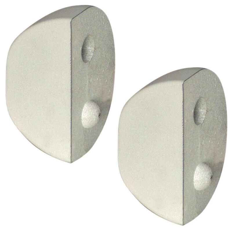 Dockmate Small "D" Profile Dock Cushion End Caps, pair