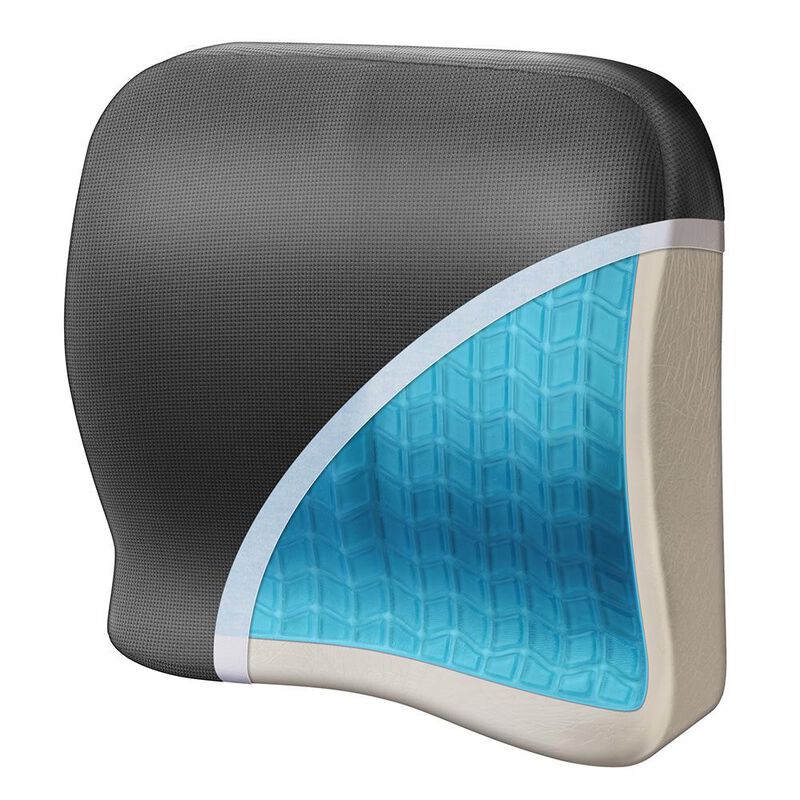 RelaxFusion Memory + Gel Lumbar Cushion image number 3