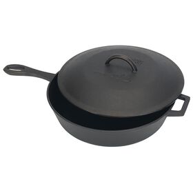 Bayou Classic&reg; 5-qt Cast Iron Skillet with Basting Lid
