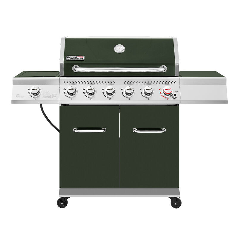 Royal Gourmet GA6402L 6-Burner BBQ Propane Gas Grill with Sear Burner and Side Burner image number 11