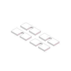 Husky Towing Base Rail 1/4 Inch Space Kit