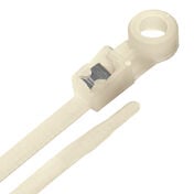 Ancor 4" Self-Cutting Cable Ties, Natural, 35-lb., 50-Ct.