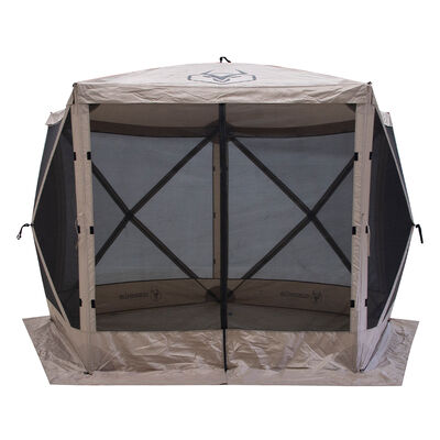 Gazelle Tents G5 5-Sided Portable Gazebo, Desert Sand