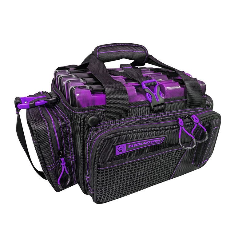Evolution Horizontal 3600 Drift Series Tackle Bag, Purple image number 1
