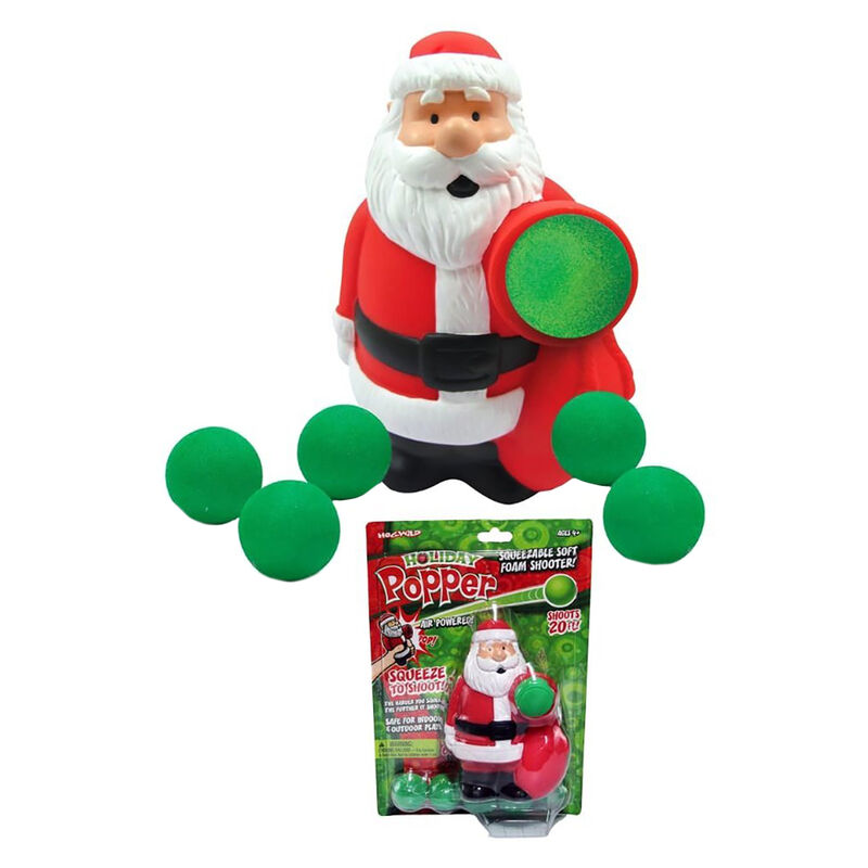 Hog Wild Holiday Santa Squeeze Popper image number 1