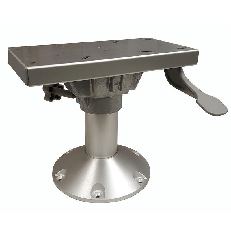 Seat Pedestal 9" Fixed Height with Swivel and Slide image number 1