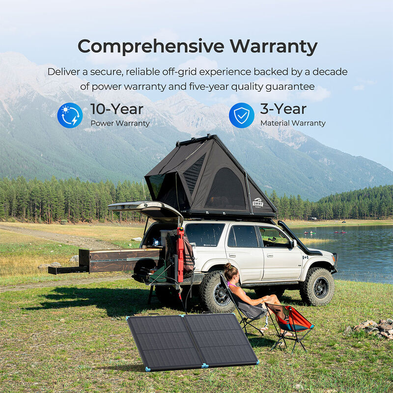 Renogy 100W N-Type Lightweight Portable Solar Panel Suitcase image number 12