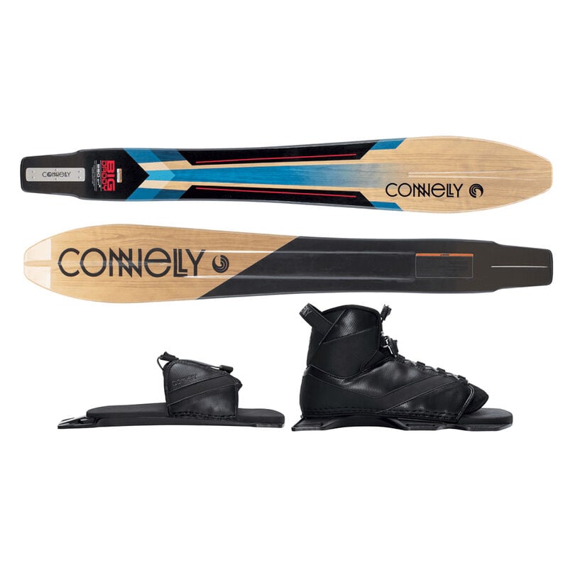 Connelly Big Daddy Slalom Waterski With Shadow Binding And Rear Toe Plate image number 1