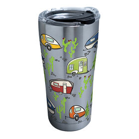 Tervis&reg; Stainless Steel Tumbler, 20 oz. Retro Camping 