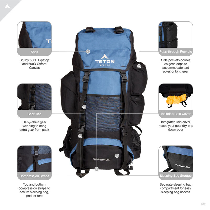 Teton Sports Explorer 4000 Backpack image number 19