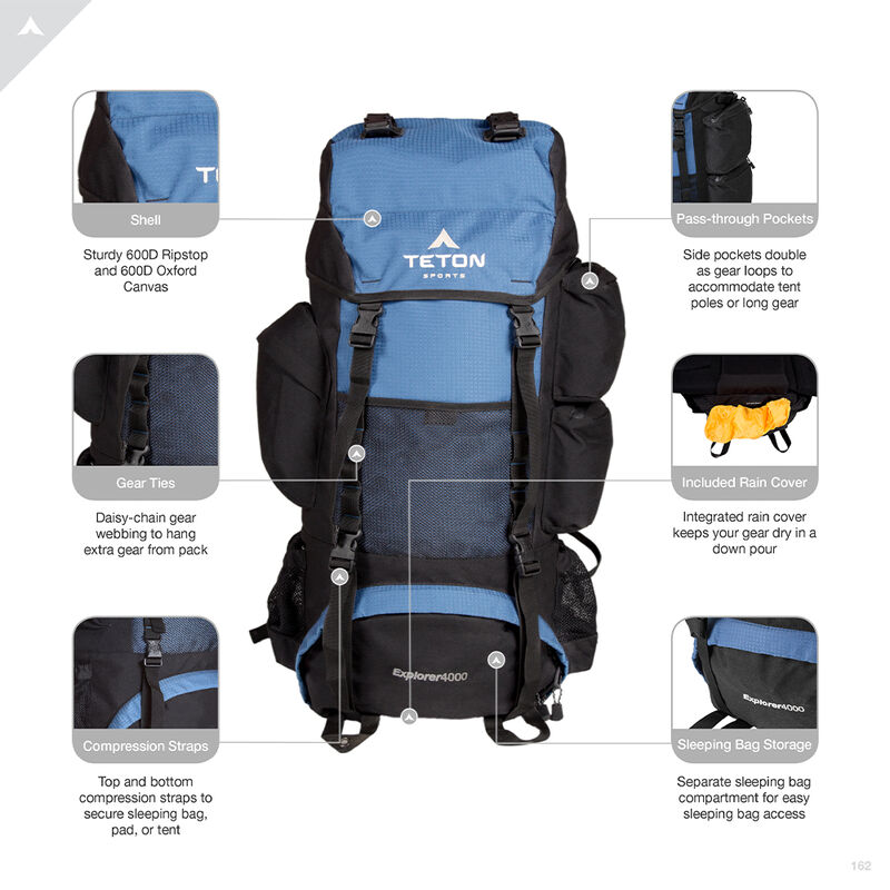 TETON Sports Explorer 4000 Backpack image number 6