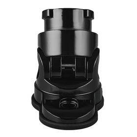 DS18 FLMBX-MALIBU Flat Mounting Bracket Clamp Adaptor for Malibu G10+ Towers and All NXL-X and CF-X Towers, Black, Each