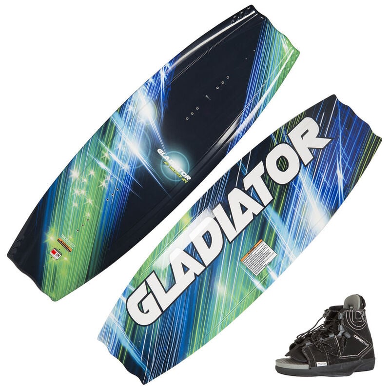 Gladiator Matrix Jr. Wakeboard With Clutch Bindings image number 1