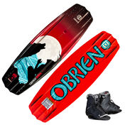 O'Brien Spark Wakeboard with Border Bindings