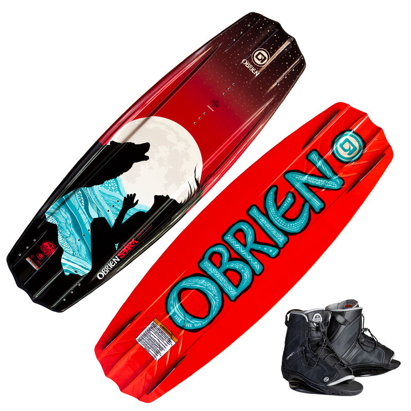 O'Brien Spark Wakeboard with Border Bindings image number 1