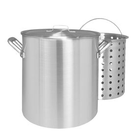 Bayou Classic 25-Quart Aluminum Shrimp Pot