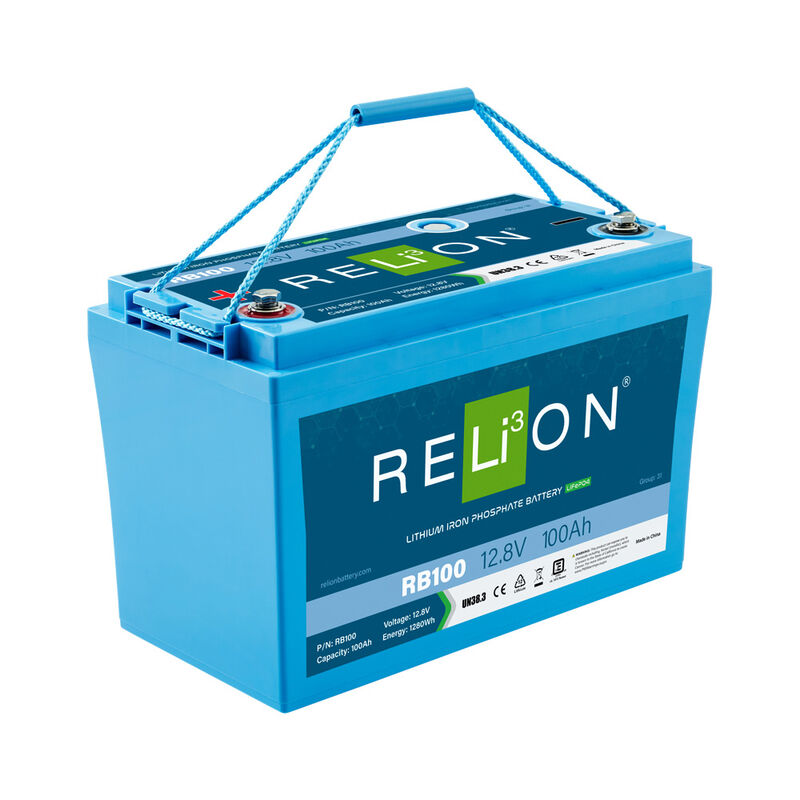 RELiON RB100 12V 100Ah Deep Cycle Lithium Battery, Group 31 image number 2
