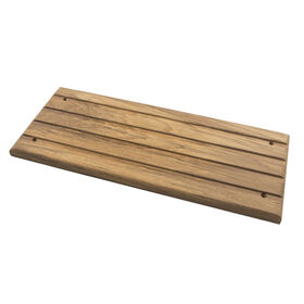 Whitecap Teak Step Deck, Medium, 11-1/2"L x 4-1/2"W x 1/2"H