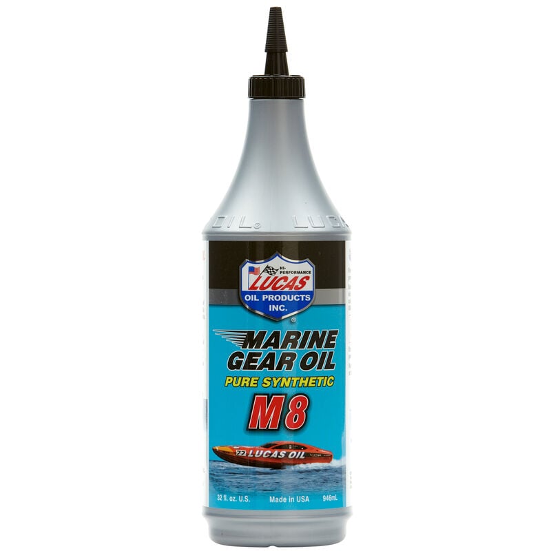 Lucas Oil Synthetic 75W-90 Marine Gear Oil, Quart image number 1