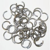 Clinching Rings Large 50 Rings fit 3/8" to 1/2" cord