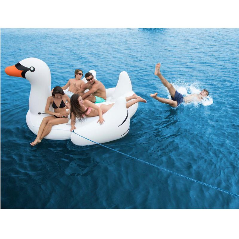 Swimline Biggest Giant Swan Inflatable Float image number 5