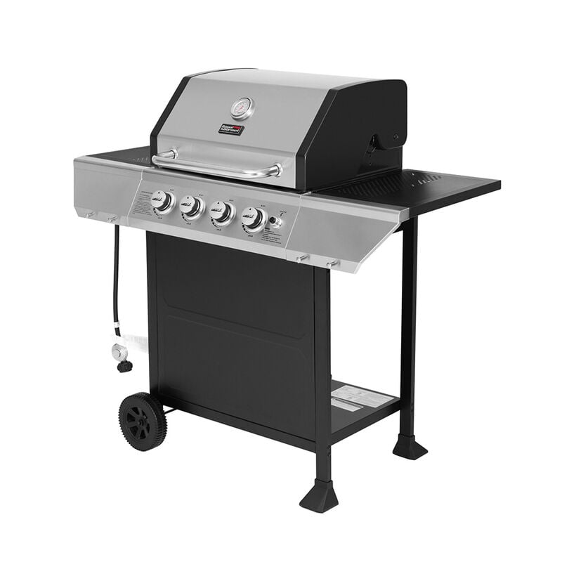 Royal Gourmet 4-Burner Propane Gas Grill with 2 Side Shelves image number 5