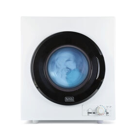 Black+Decker Portable 2.65 cu. ft. Dryer, White