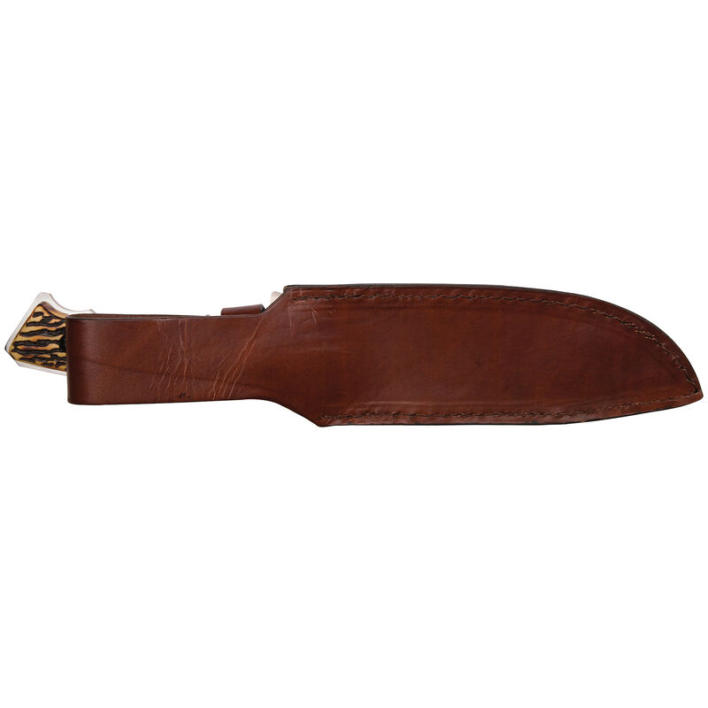 Uncle Henry Fixed Blade Knife with Leather Sheath & Sharpener image number 5