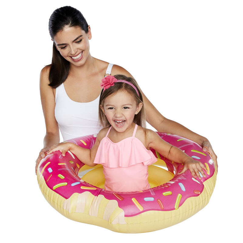 Big Mouth Pink Donut Lil' Pool Float image number 2