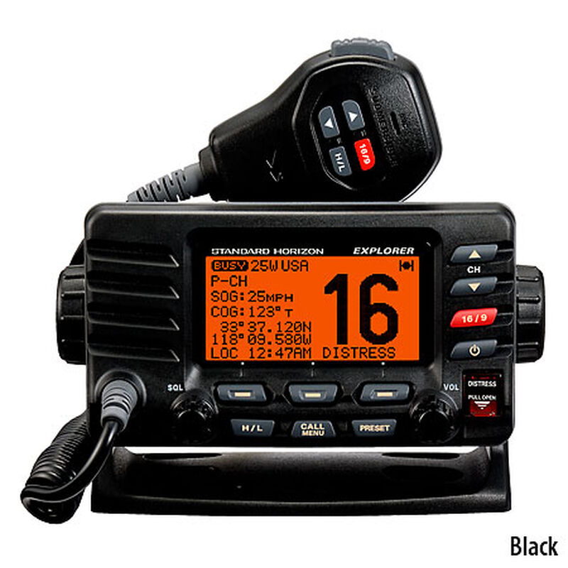 Standard Horizon Explorer GX1600 VHF Radio image number 1
