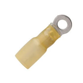 Ancor 12-10 #8 Heat-Shrink Ring Terminal, 100-Pack