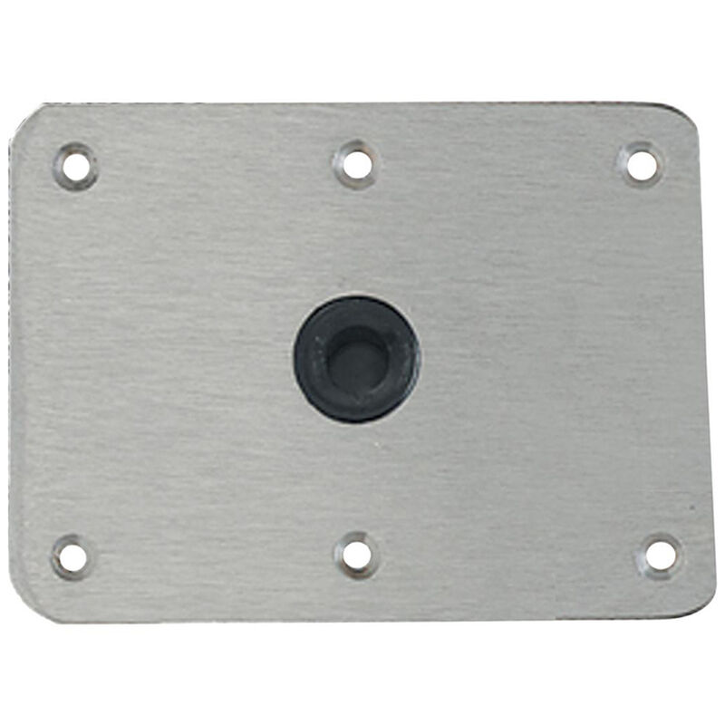 Attwood Swivl-Eze Lock-N-Pin Non-Threaded Base Plate, 4" x 8" image number 1