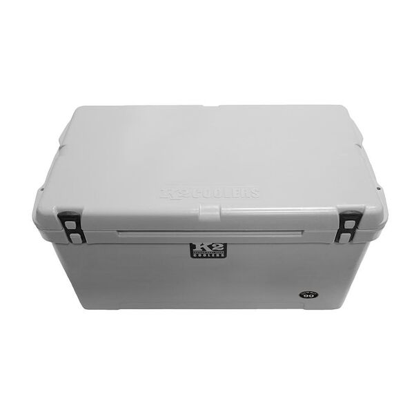 K2 Summit 90 Quart Cooler, Steel Gray Overton's