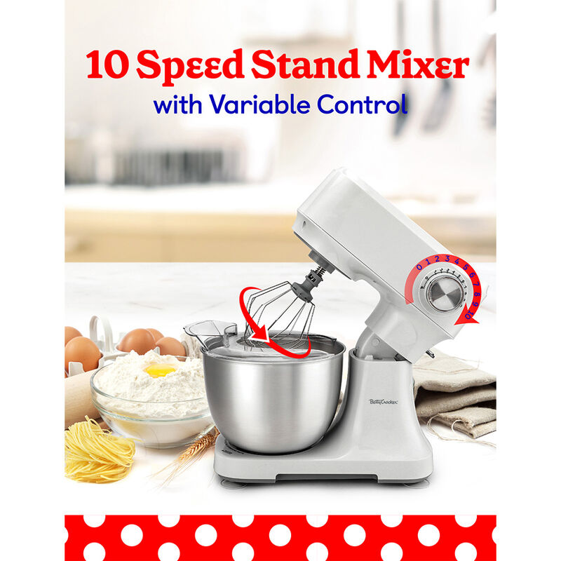 Betty Crocker 3.7-Quart Electric Stand Mixer image number 2