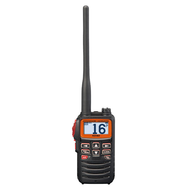 Standard Horizon HX40 Ultra Compact 6W Handheld VHF Radio image number 2