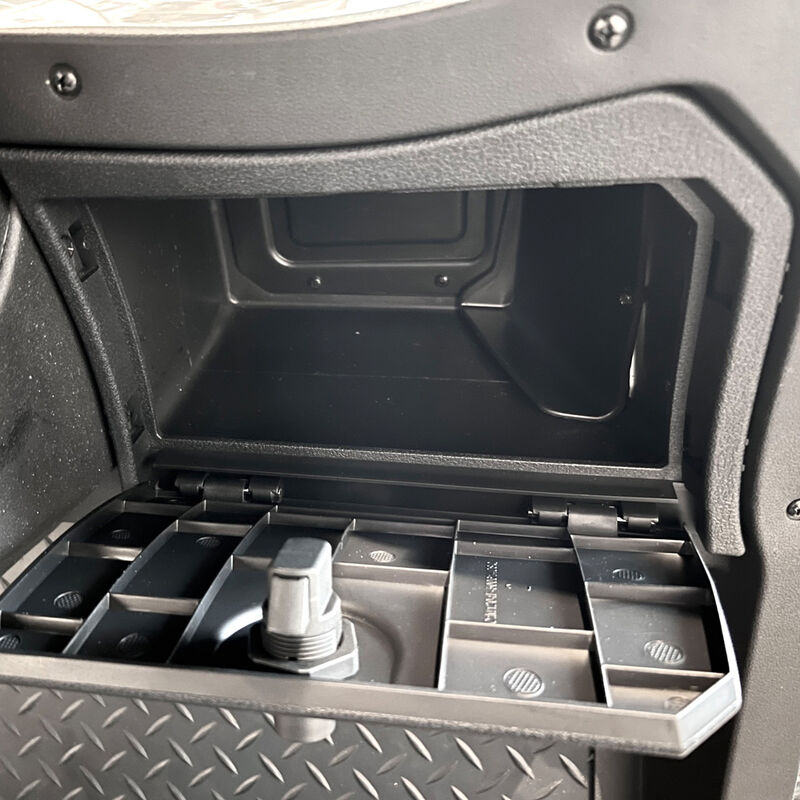 Kandi Golf Cart Glove Box Door Set w/ Installation Hardware, 2P, 4P & 6P Compatible image number 2