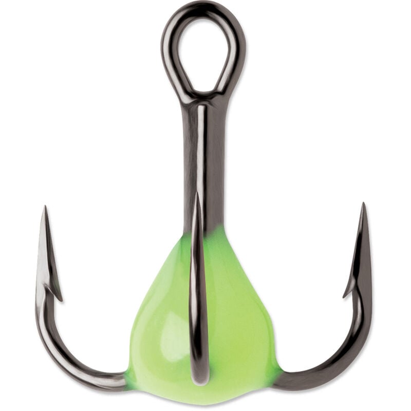 VMC Glow Resin Treble Hooks, 2-Pack image number 5