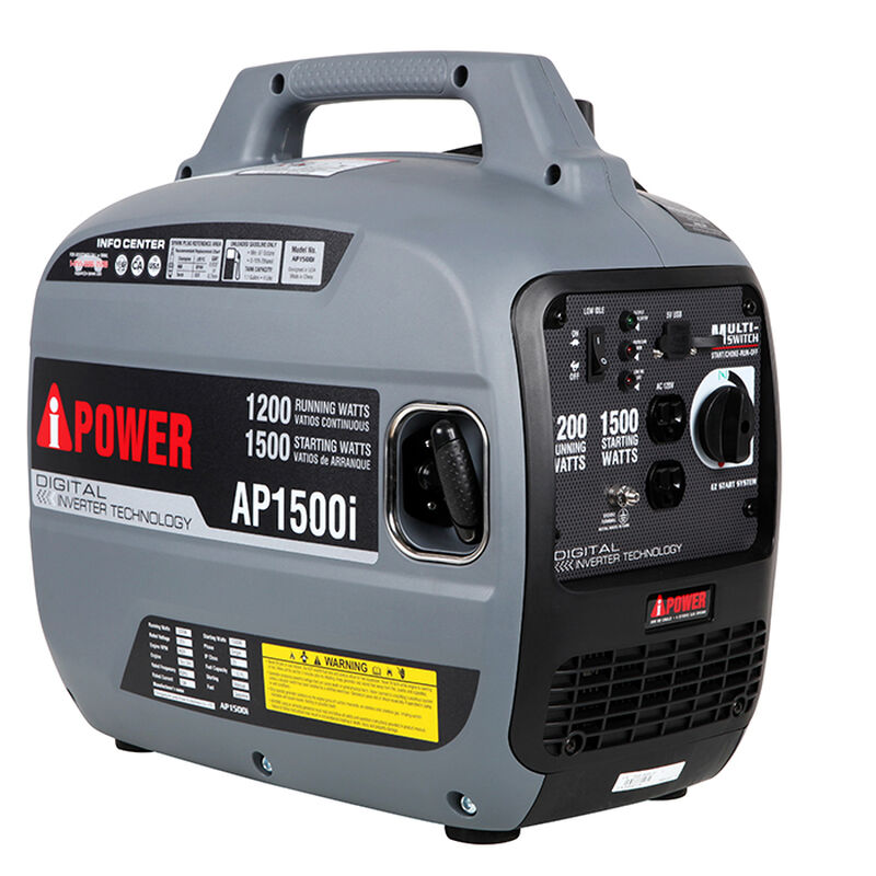 A-iPower 1500 Watt Inverter Generator image number 4