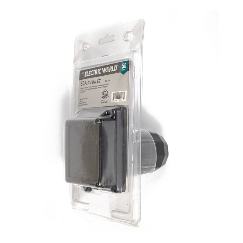 Electric World 50A RV Inlet in Black image number 7